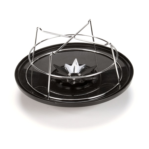 Funnel Cover Assembly, W/Basket-Blk